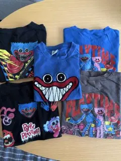 【5枚セット】ハギーワギー　Tシャツ　バースデイ　130-3枚　140-2枚のサムネイル