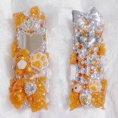 【推し活応援】IQOSデコケース イルマワン オレンジ 橙 推しカラー ミラー付