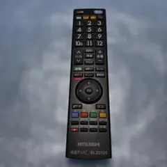 美品　三菱　MITSUBISHI テレビリモコン　RL20105のサムネイル