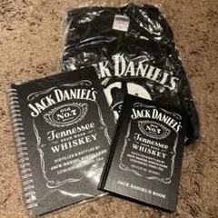新品未使用Jack Daniel's 3点セット　Tシャツ、ノート、bookのサムネイル