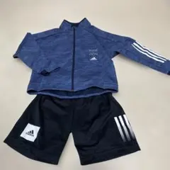 adidas ジャケット140ショートパンツ130 セット