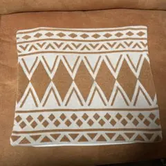 ニトリ 幾何学模様 クッションカバー 45x45cm