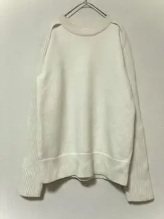 ANCELLM 26SS LINEN TUCK IN KNIT ivory 2 - メルカリ