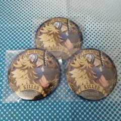 ワンピース　アルティメットクルー　どデカ　缶バッジ　キラー