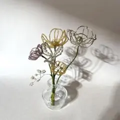 フラワービーズ　ブーケ♡プレゼントにいかがですか？