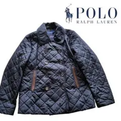 ネイビー キルティングジャケット