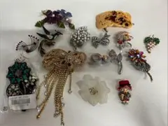 ビーズ刺繍ワッペン 複数セット 14枚 インド ハンドメイド 鳥 バード