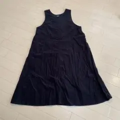 LOGOS DAYS 黒 ノースリーブ ワンピース