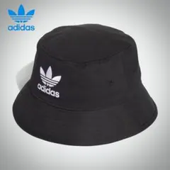 【OSFLサイズ】adidas oliginalsハット　バケハ　ブラック　黒