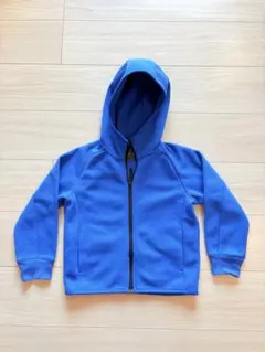 UNIQLOフード付き パーカー　120cm 青