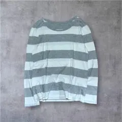 00s OLD Gap Wide Border L/S Tee
