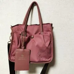 サロン ド ルヴァン ×ドラえもん限定コラボバッグ　ピンク　2way