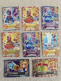 アイカツカード ViVid Kissカードセットサイン入り 神崎美月 夏樹みくる