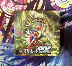 スカーレットex シュリンク付き未開封BOX ポケモンカードゲーム 即日配送 新品未開封 スカーレットex BOX