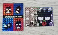 バッドばつ丸 キャラクターカード ホログラム2枚