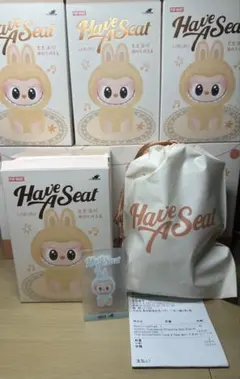 正規品 THE MONSTERS Have a Seat ぬいぐるみ QUQU