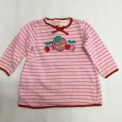 フェリシモさくらんぼ姫　カットソーワンピース　100cm