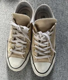 Converse All Star React ベージュ スニーカー