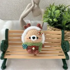 【即購入優先／まとめ買い◎】あみぐるみ　ぬいぐるみ　編み物　くま