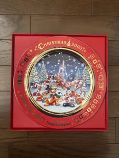 【新品未使用・箱付き】東京ディズニーランド クリスマス プレート 2003年