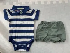 ベビーギャップ ロンパース ボーダー