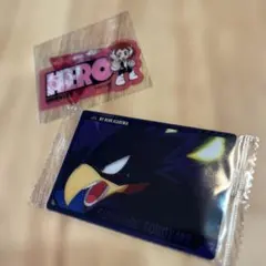 ヒロアカ　麗日お茶子クリアステッカー＆常闇踏陰　メタリックプラカード
