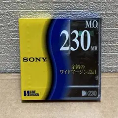 SONY MO 230MB ディスク 日本製 未使用未開封 1枚