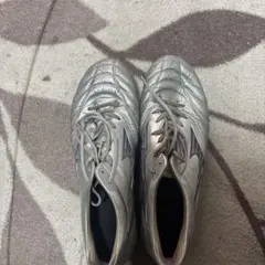 Mizuno サッカーシューズ シルバー スパイク 27.5