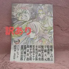 鬼滅の刃 無限城編 入場特典 第12弾 パンフレット副読本 鬼殺隊編
