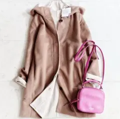 タグ付/未使用✨プラステ PLST ウールテンセルリバー スタンドフードコート