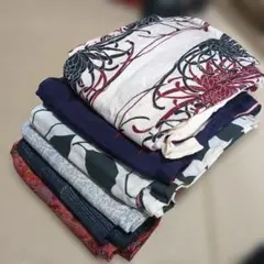 ネ*メ様 3561 小紋着物まとめ売り6着！リメイク•お稽古用など☆