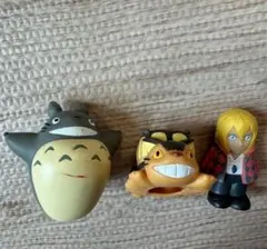 ハウルの動く城 指人形 トトロ ネコバス 宮崎駿 ジブリ フィギュア