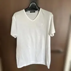 BURBERRY BLACK LABEL ホワイト Vネック TシャツLサイズ3