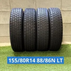 4本送料込み　【極美品】　155/80R14 88/86N LT プロボックスにのサムネイル