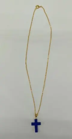 天然石のチェーンネックレス