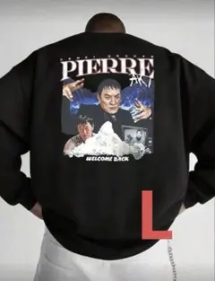 【新品未使用 L】 ロンT ブラック オーバーサイズ 電気グルーヴ ピエール瀧