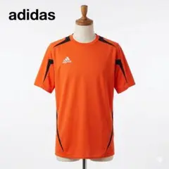 adidas アディダス スポーツウェア 半袖Tシャツ オレンジ