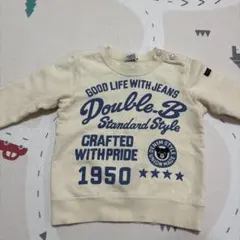 ミキハウストレーナー 90 クリーム色