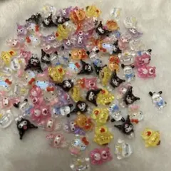 サンリオキャラクター　デコパーツ　ネイルパーツ　まとめ売り
