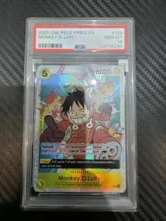 PSA10】モンキー・D・ルフィ (パラレル) OP07-109 SR - メルカリ