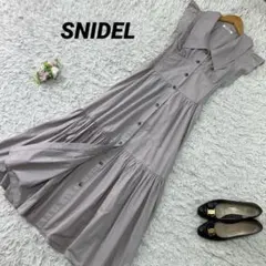 SNIDEL スナイデル コットンリネンワンピース 新品未使用 夏服 