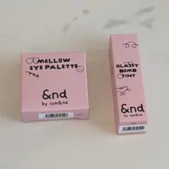 n*様 新品 &nd by rom&nd イナピスクエア ティント アイシャドウ