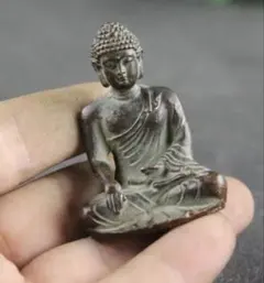 仏像 釈迦如来 青砂石 禅 置物 ミニチュア アクアリウム 魚缸 飾り 