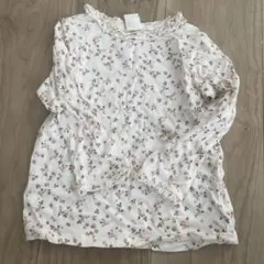 H&M 花柄長袖Tシャツ 12-18M 86
