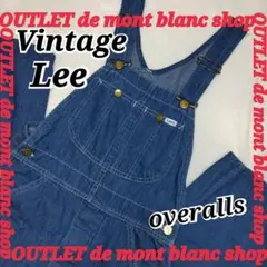 70s 80s USA製 Lee ヴィンテージ オーバーオール