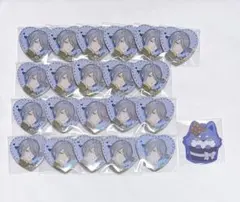 にじさんじ　小柳ロウ　バレンタイン　ハート型缶バッジ