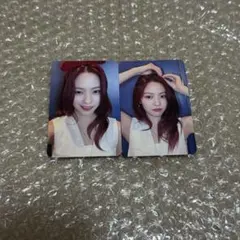 ITZY makestar 対面トレカ リュジン 両面トレカ