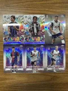 2024-25 Topps chrome　インサート6枚セット