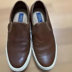 メンズ　POLO RALPH LAUREN 革スニーカー　26センチ