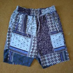 90s白タグ old stussy ショート ハーフパンツ総柄 トムトム - メルカリ